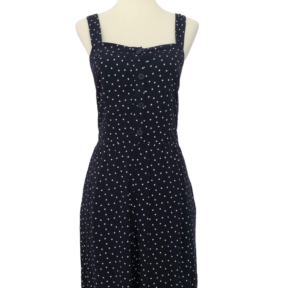 NWT- Loft Navy & White Polka Dot Jumper - Picture 3 of 10